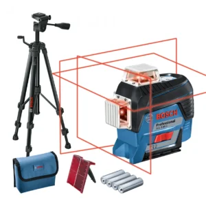 Bosch линеен лазер gll 3-80 c + bt 150 статив