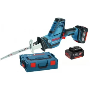 BOSCH Акумулаторен саблен трион gsa 18 v-li c professional 2x5,0 ah,l-boxx
