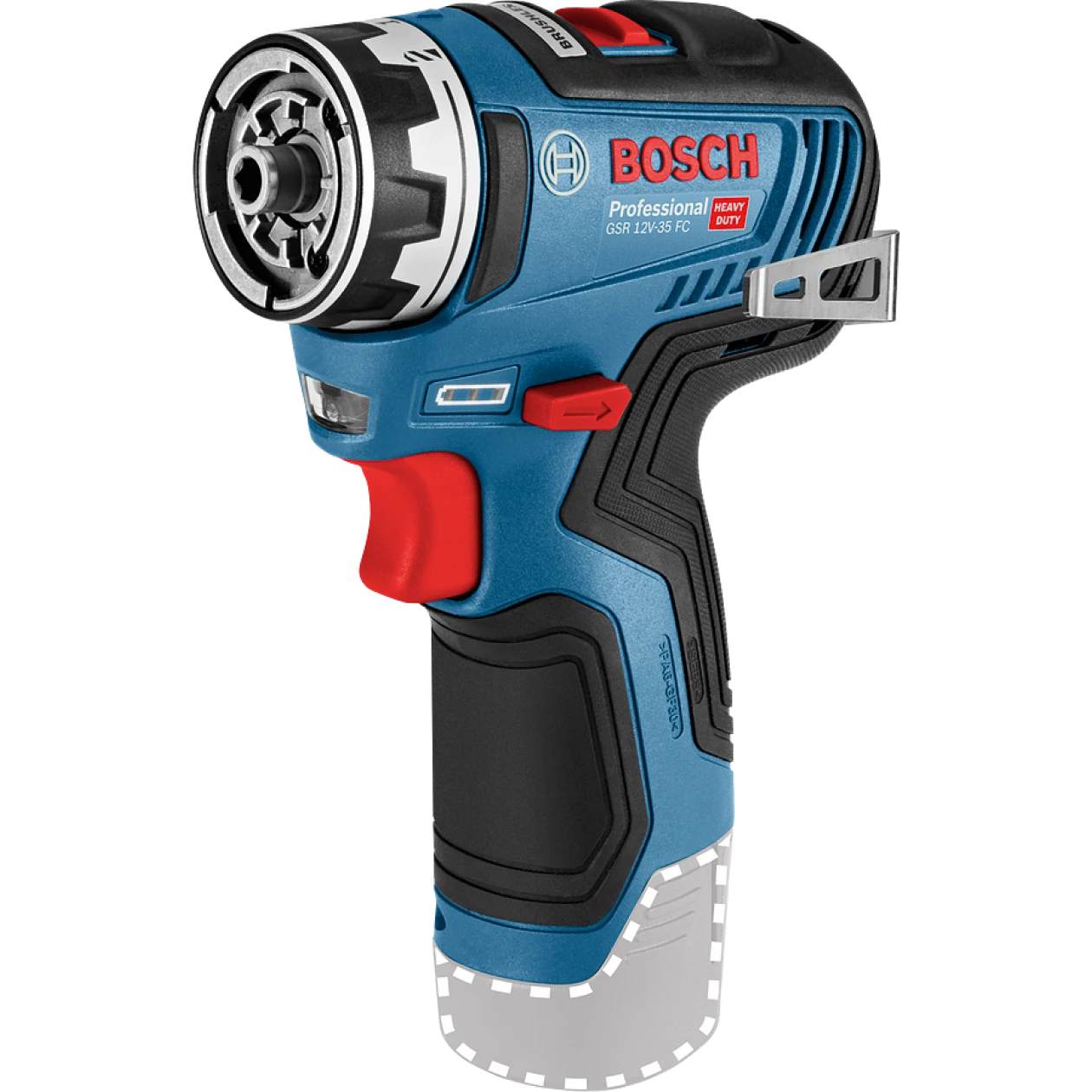 Bosch акумулаторен винтоверт gsr 12v-35 fc solo