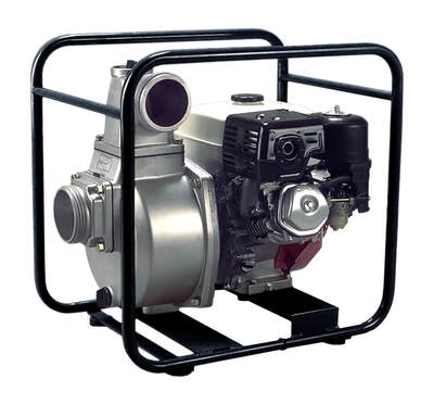 Моторна помпа за чиста вода KOSHIN SEH-100X-BAE двигател Honda GX240 Ø 100 mm дебит 87 mc/h