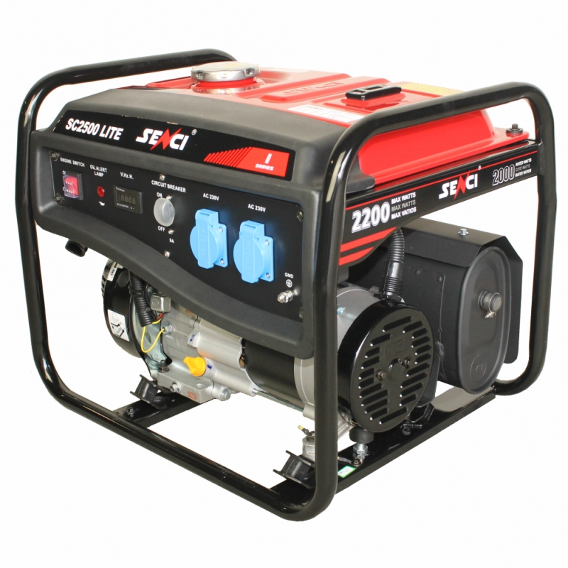Генератор за ток SENCI SC2500 LITE максимална мощност 2,2 kW 230V