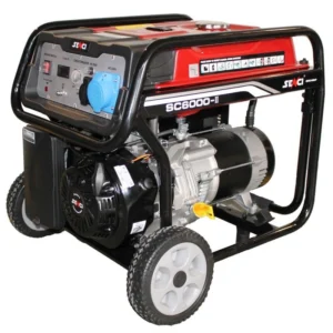 Генератор за ток SENCI SC6000 TOP максимална мощност 5,5 kW 230V включва транспортни колела