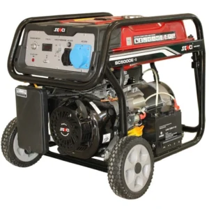 Генератор на ток SENCI SC5000E TOP максимална мощност 4,5 kW 230V електрически старт и колела