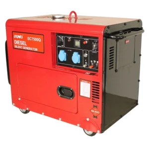 Звукоизолиращ генератор SENCI SCD7500Q ATS максимална мощност 6 kVA 230V Дизелов двигател ATS включен