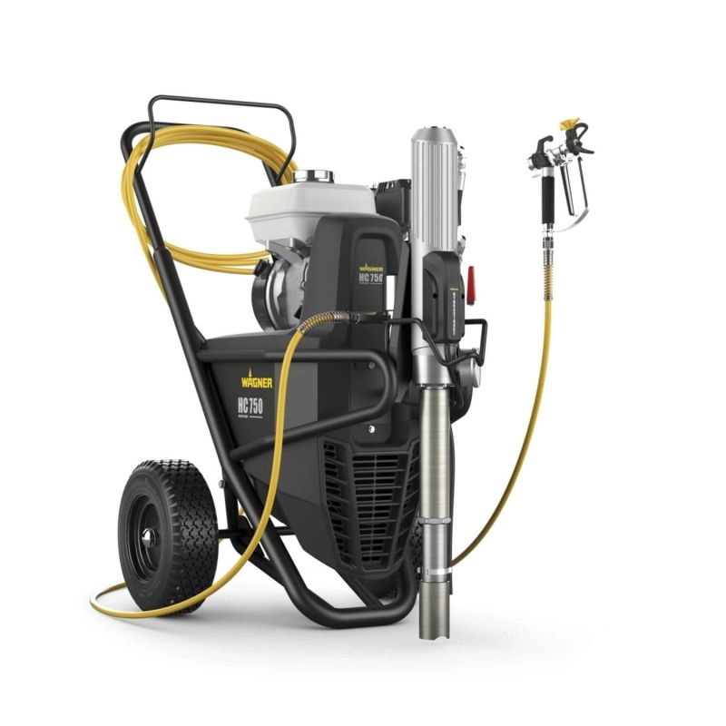 Безвъздушна помпа Wagner HeavyCoat 750 G Spraypack CART Honda GX 200 5.5 к.с. дебит 7.6 l/min