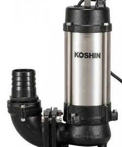 Потопяема помпа Vortex KOSHIN PKJ-1500-BAB електродвигател 220V 1500W Ø 80 mm дебит 40.8 mc/h