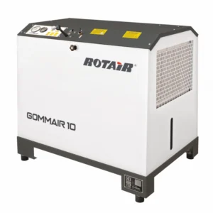 Стационарен моторен компресор ROTAIR GOMMAIR 10-7 дебит 1100l/min/7bar Yanmar дизелов двигател 10.5 KW