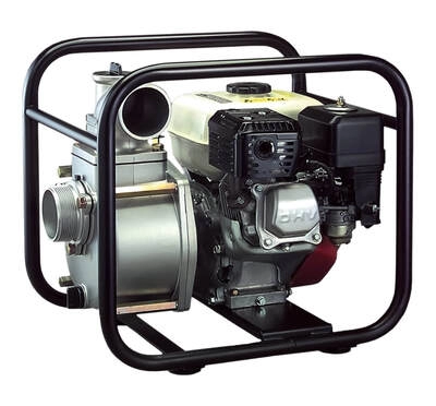 Моторна помпа за полумръсна вода KOSHIN STH-80X-BDW двигател Honda GX160 Ø 80 mm дебит 54 mc/h