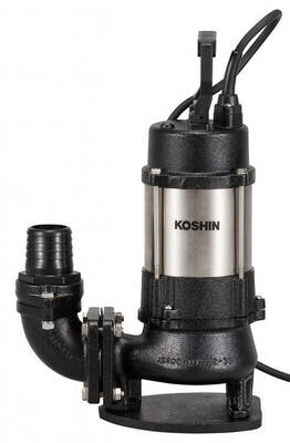 Потопяема помпа Vortex KOSHIN PKJ-400-BAB електродвигател 220V 400W Ø 50 mm дебит 14.7 mc/h