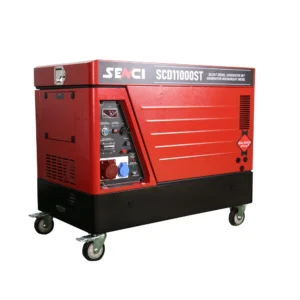 Звукоизолиращ генератор SENCI SCD11000S-3 ATS максимална мощност 8.5 kW 400V, 230V Дизелов двигател ATS включен