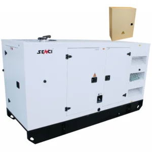 Звукоизолиран генератор SENCI SCDE187i-YCS максимална мощност 187 kVA 400V ATS включен