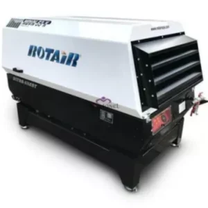 мотокомпресор ROTAIR MDVN 46K налягане 7 bar дебит 4500l/min Kubota двигател 49 к.с., Skid (без колела)