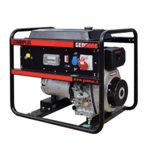 Електрогенератор GENMAC CombiPlus G6500YEO максимална мощност 6,6 kVA/400V двигател Yanmar L100