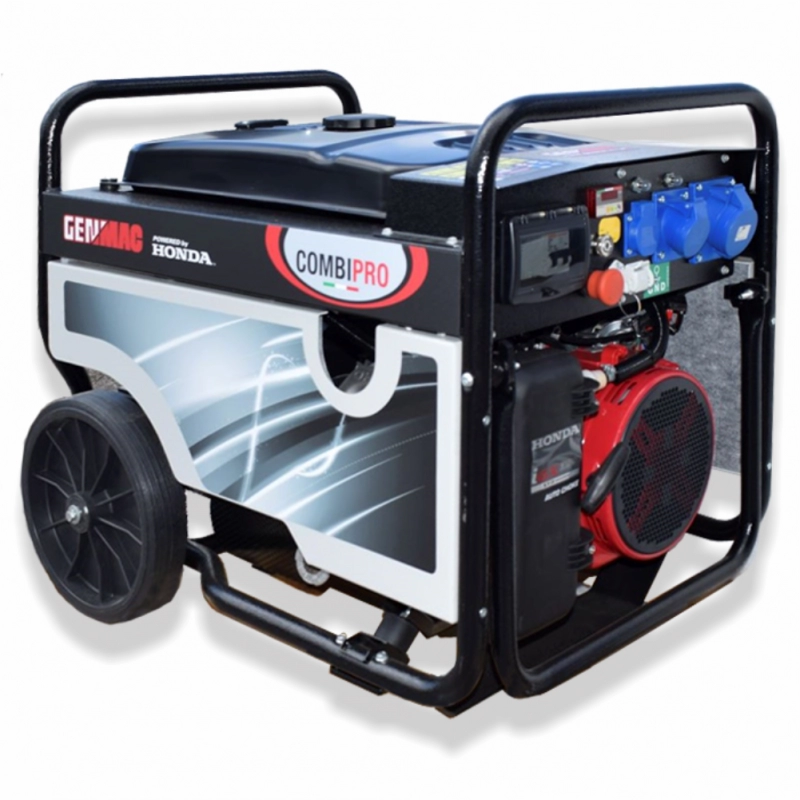Генератор на ток GENMAC CombiPro RG7300HC-M максимална мощност 6,4 kW 230V двигател Honda GX390