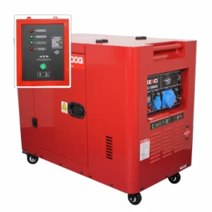 Звукоизолиращ генератор SENCI SC10000Q ATS максимална мощност 8 kW 230V Дизелов двигател ATS включен