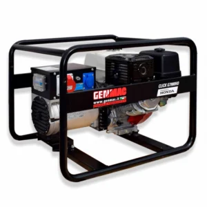 Генератор на ток GENMAC Click G7900HO максимална мощност 6,4 KW/400V 2,2 KW/230V двигател Honda GX390
