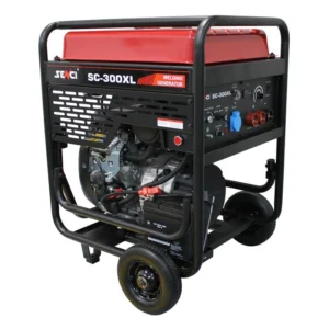 LS SENCI SC-300XL захранващ и заваръчен генератор максимална мощност 3.5kW 230V заваръчен ток 300A DE