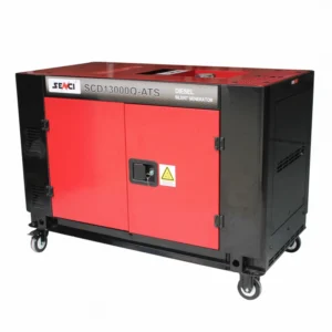 Звукоизолиращ генератор SENCI SCD13000Q-3-ATS максимална мощност 11 kW 400V Дизелов двигател ATS включен