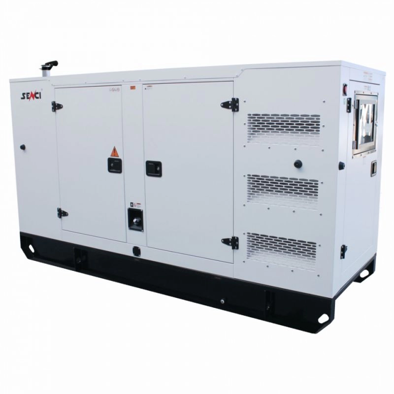 Звукоизолиран генератор SENCI SCDE312i-YCS максимална мощност 312 kVA 400V ATS включен