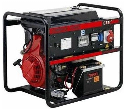 Електрически и заваръчен генератор GENMAC CombiFlash G221HO-M P максимум 7,2 kVA 230/400V двигател Honda GX390