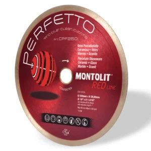 Диск Montolit CPF350 PERFETTO за порцеланови плочки/керамика/стъкло/мрамор/гранит Ø 350 mm